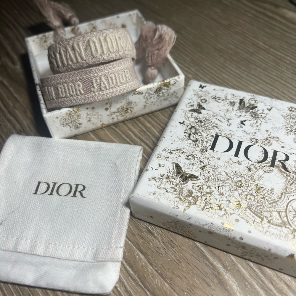Christian Dior Bracelet Set